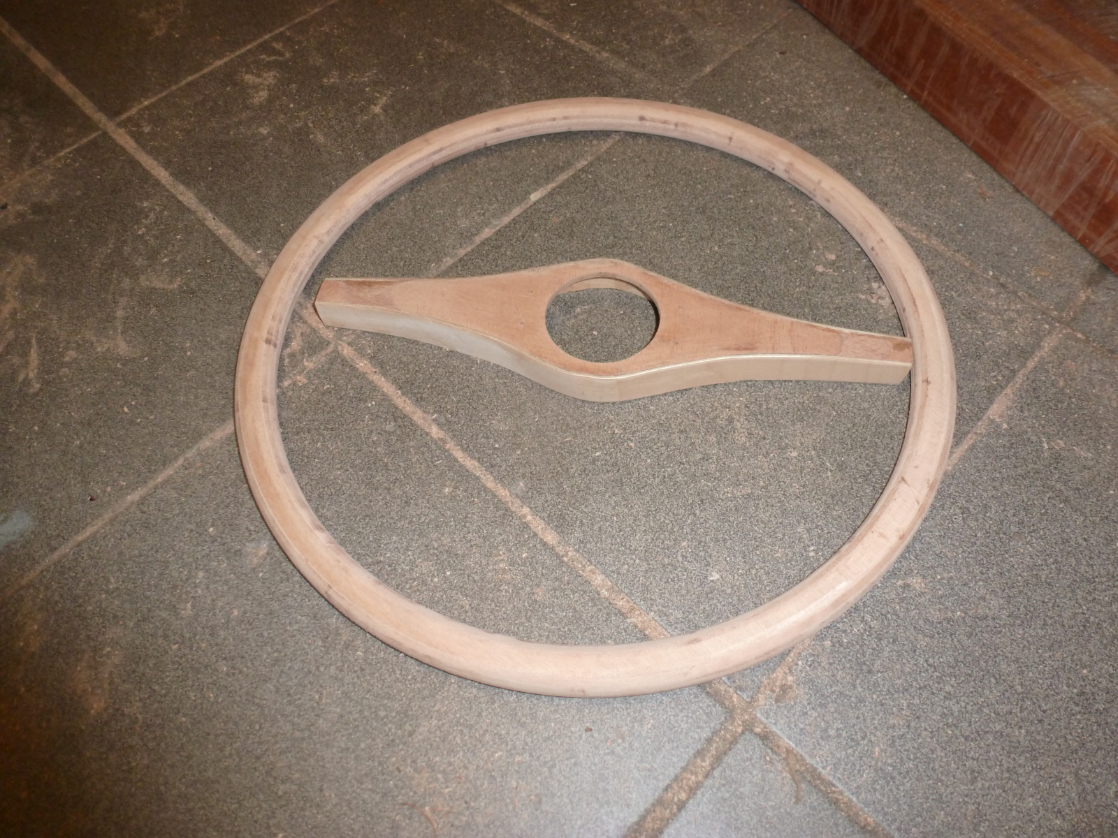 Jaguar MK2 steering wheel