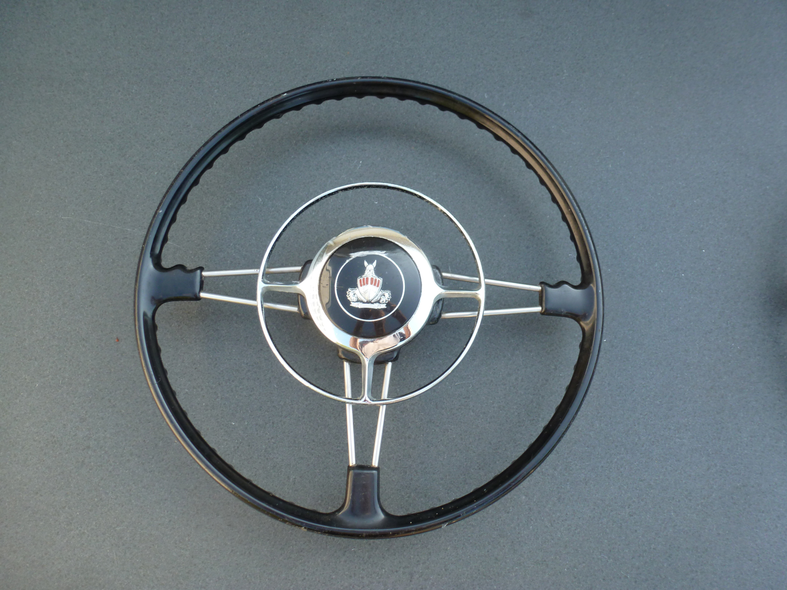 Rover P4 steering wheel