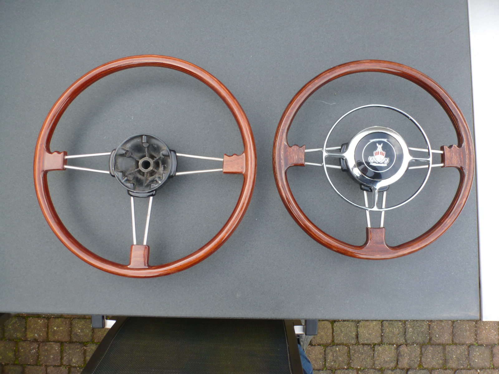 Rover P4 steering wheel